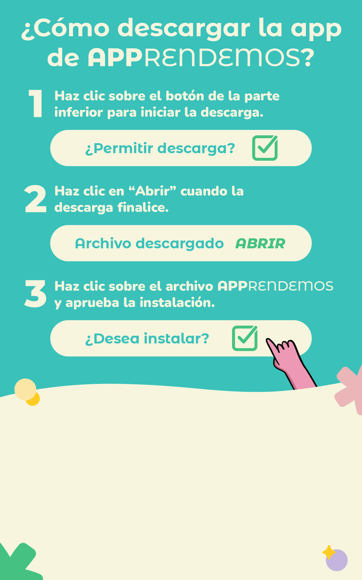 guia descarga app